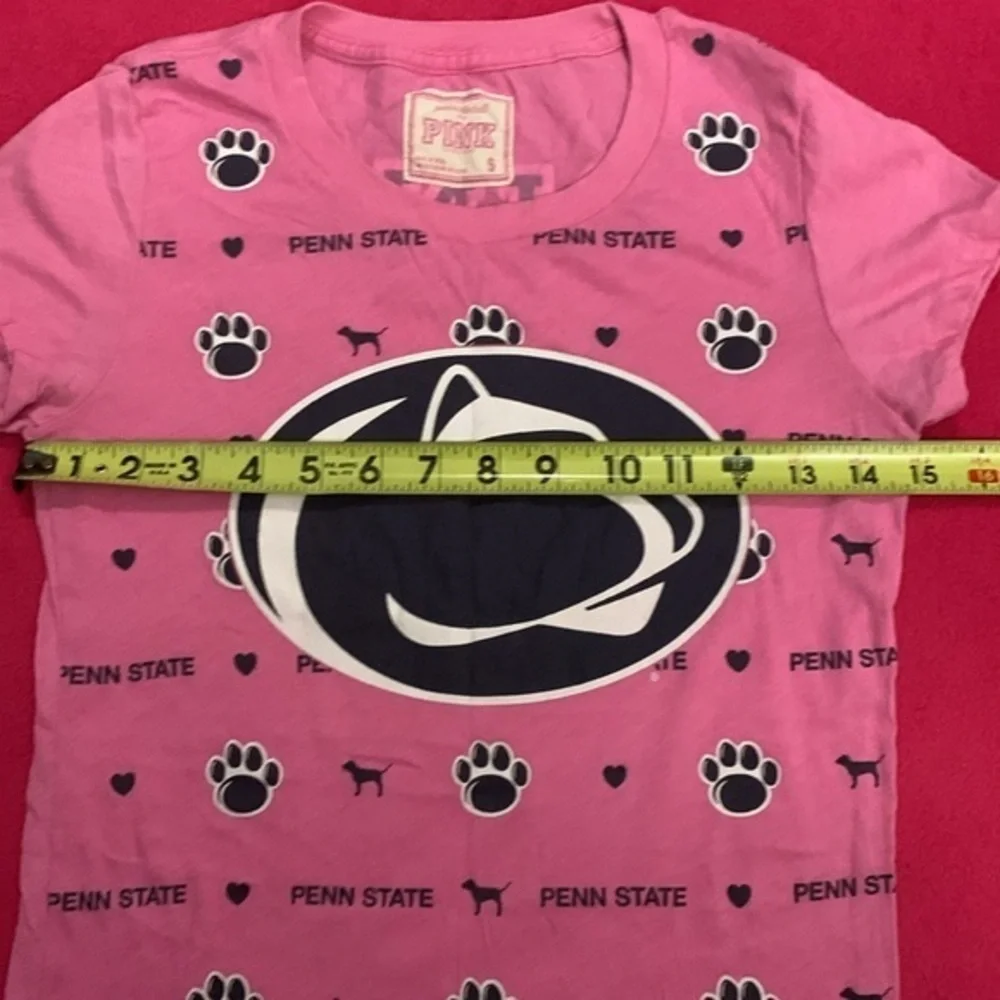 3/$20✨Penn State Pink Victoria's Secret Shirt Nittany Lions Special Edition - Picture 7 of 8